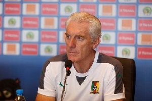 Cameroon coach Hugo Broos wants to start all over again