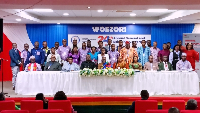 Some leaders and members of the Medical Superintendents Group in a group photograph