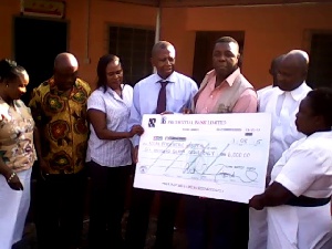 Tesano Baptist Church, Mensah Essilfie donate to Accra Psychiatry