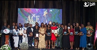 The awardees and organisers of the ACE awards after the event