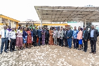 The commissioning of the Solar System at KNUST