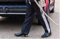 The unique shoe of the IGP that has gotten many talking