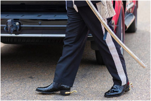 The unique shoe of the IGP that has gotten many talking