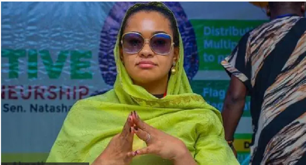 Senator wey dey represent Kogi Central District for di National Assembly, Natasha Akpoti-Uduaghan