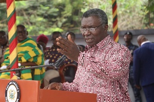 Minister for Environment, Science, Tech and Innovation, Prof Frimpong Boateng