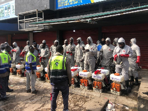 The exercise aimed to tackle growing sanitation challenges in the business enclave