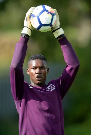 Joseph Anang trained with the youth side of West Ham
