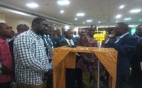 NPA launching the tracking scheme in Accra