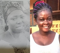 The late Vida Ennin (right) and the main suspect of her murder, Mary Akosua Agyemang, (left)