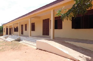 The new classroom block according to Adwoa Safo is aimed among other things to ease congestion