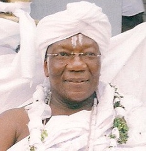 Nii Okaija III, Gbese Mantse and Adonte of the Ga State