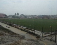 Officials assessed the pitch was not good enough to host the match.
