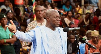 Vice President, Paa Kwasi Bekoe Amissah-Arthur at Ejura Yam  Festival