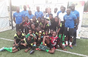 Lizzy U-13 team won the qualifiers in Ghana last year
