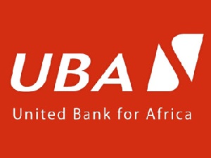 UBA logo.       File photo.