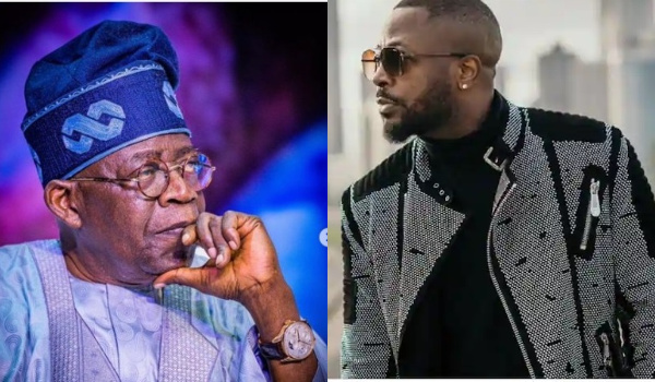 Popular blogger, Tunde Olaoluwa Adekunle captured with Bola Tinubu