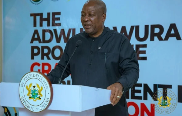 Ghana President John Dramani Mahama