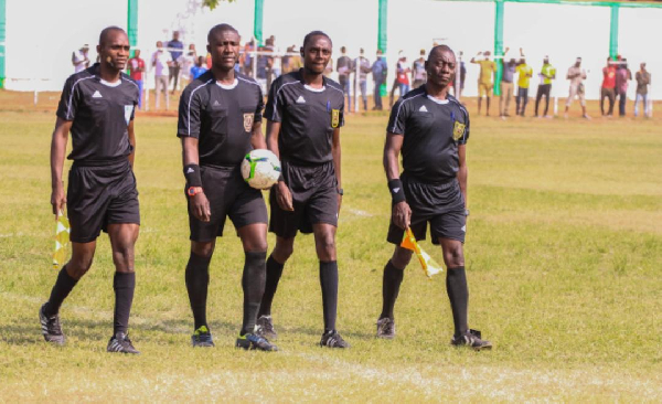 Ghanaian referees have received a major boost in their welfare conditions