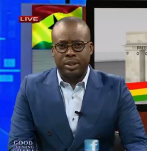 Metro TV's Good Evening Ghana host, Paul Adom-Otchere