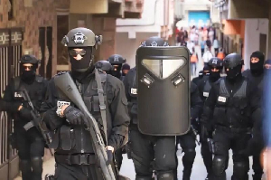 Morocco DGST's Special Force In Casablanca