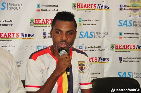 Kwame Kizito scored 11 goals in all competitions for Hearts last season