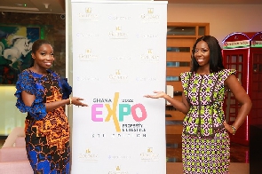 L-R Anna Agyekum & Victoria Agyekum co-founders of Ghana Property & Lifestyle Expo