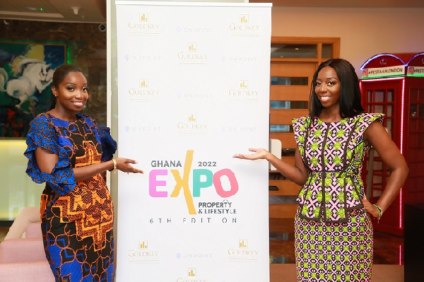 L-R Anna Agyekum & Victoria Agyekum co-founders of Ghana Property & Lifestyle Expo