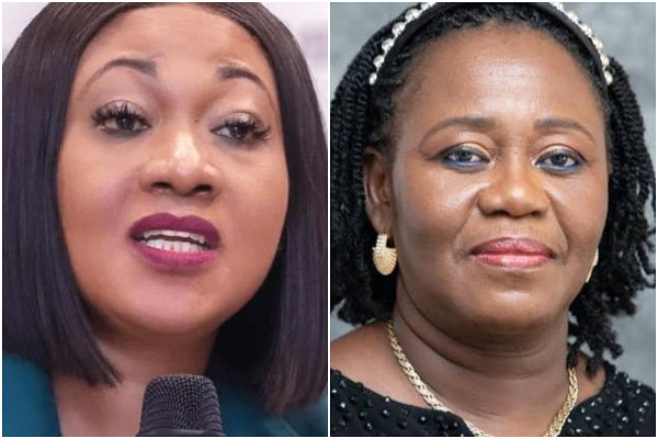 Mustapha Gbande predicted that EC boss Jean Mensa (L) and Justice Torkornoo (R) would be removed