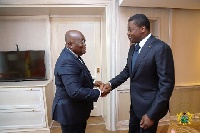President Akufo-Addo and Togo President, Faure Gnassingbe
