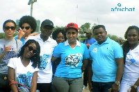 Juliet Ibrahim's foundation on a 'A Kidney Health Walk For All'