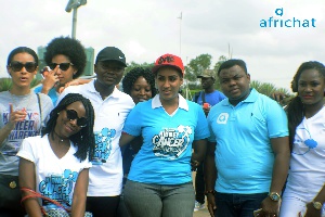 Juliet Ibrahim's foundation on a 'A Kidney Health Walk For All'
