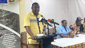 Deputy National Director (Operations) of A Rocha Ghana is Daryl E. Bosu