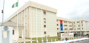 File photo of the Nigerian military defence headquarters