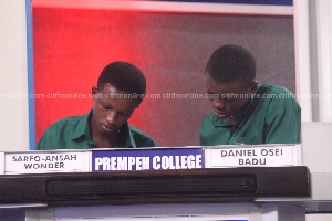 Contestants of Prempeh College