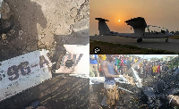 The aircraft was found badly damaged and mangled upon impact