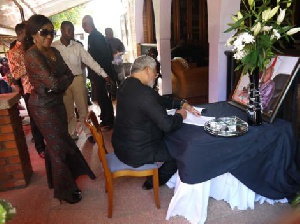 Rawlings @ Awoonor Funeral