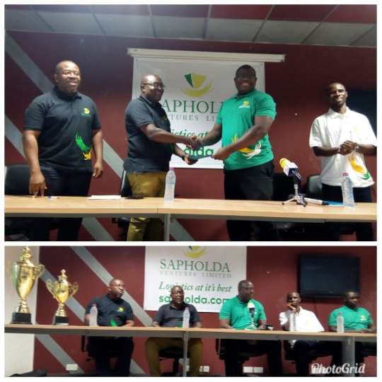 Executives of Sapholda Ventures and GAHA sign the sponsorship deal