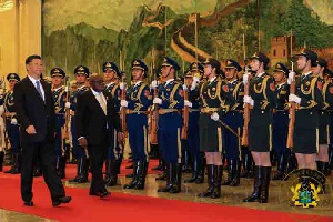 President Akufo Addo President Xi Jinping