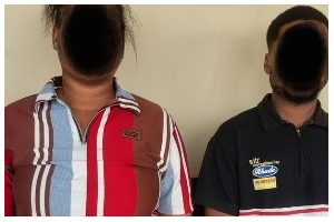 A photo of the suspects