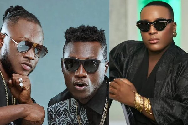 Keche (L) Charlie Dior (R)