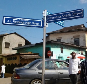 Komenda Street Naming