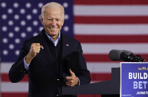 Joe Biden is president-elect of the United States of America