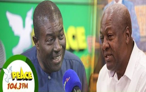 Nana Akomea [L] and President John Mahama