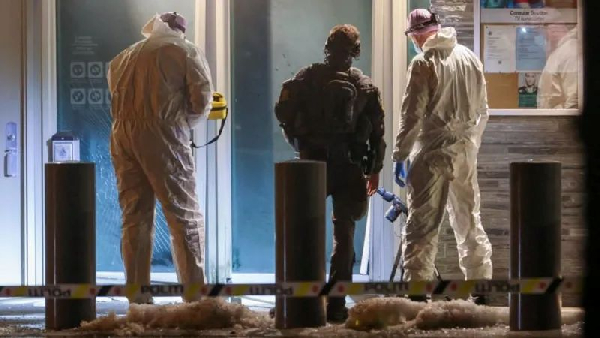 Norwegian police and forensic experts have been deployed to inspect the site of the explosion