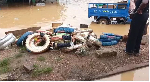 Two swept away, one rescued as flood hits Wassa Akropong