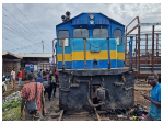 Accra-Tema train derailed after hitting stray cattle
