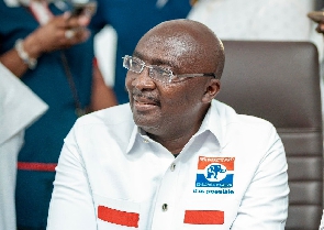 Bawumia was booed by the fans