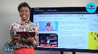 BizHeadlines host, Ernestina Serwaa Asante