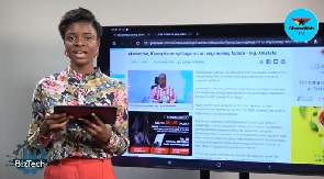 BizHeadlines host, Ernestina Serwaa Asante