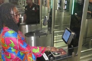 The seven biometric e-Gates were installed as part of the process to lessen the hustle of travelling